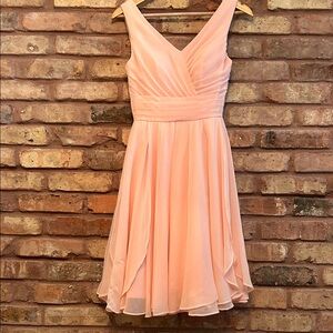 Lavetir Peach Sleeveless Mini Dress XS GUC